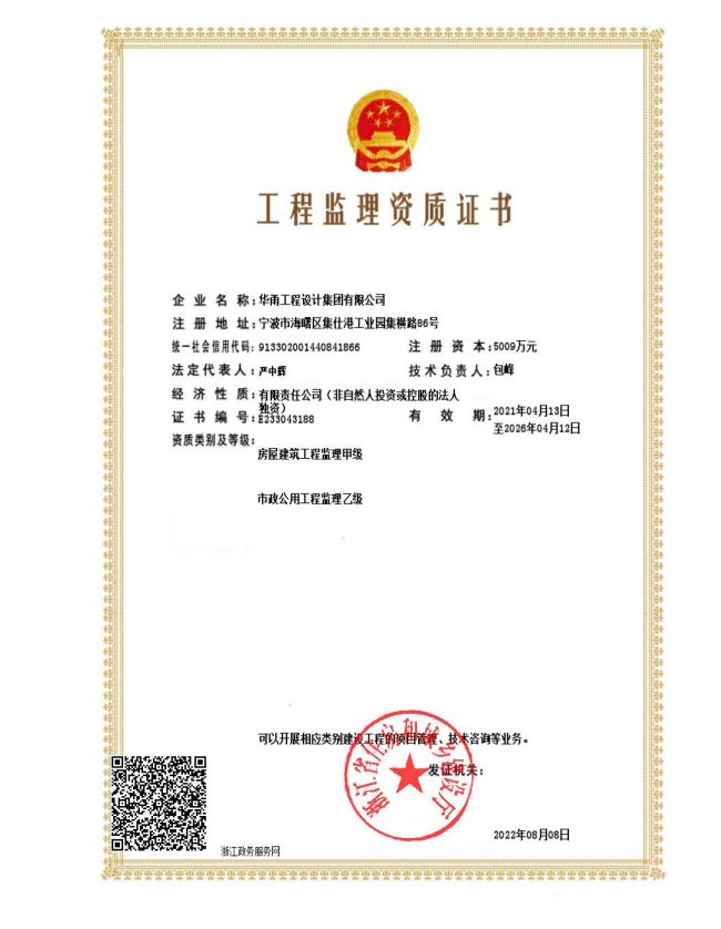 工程監理資質